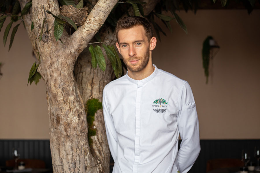 Clément Dumont Chefkoch des Restaurant Arbore et Sens in Loches