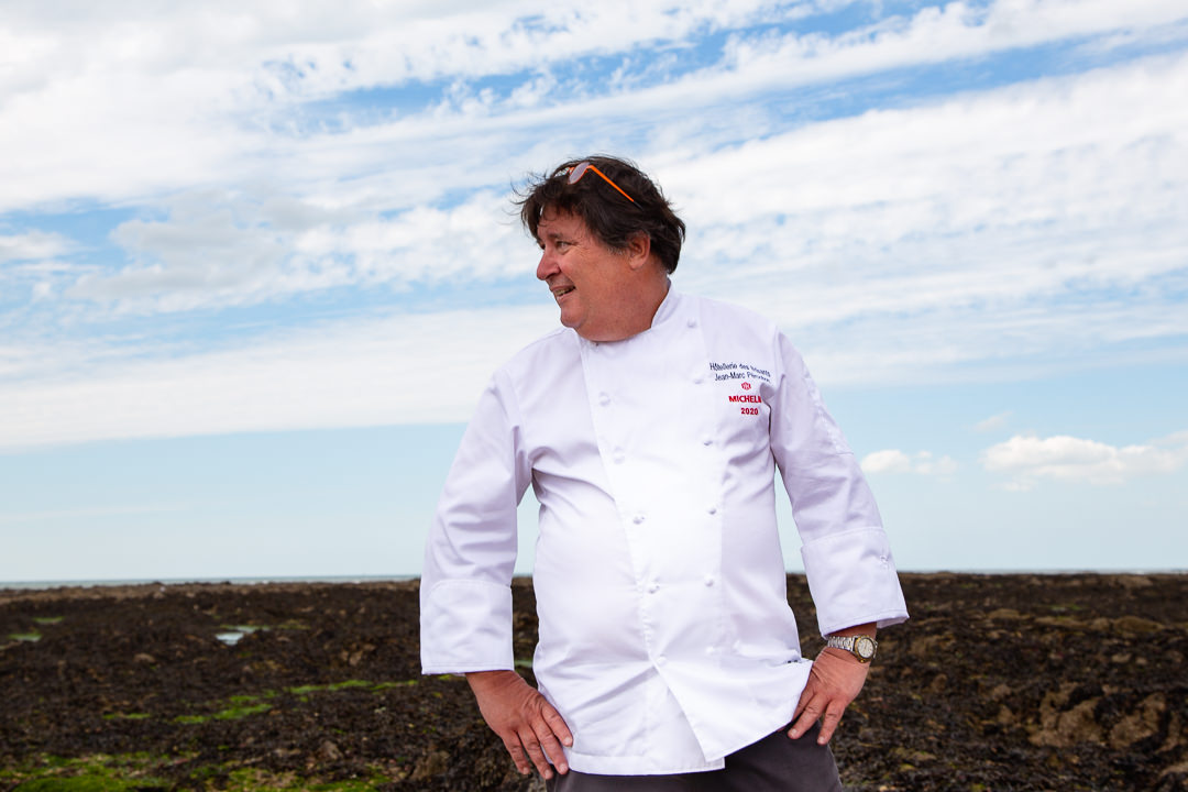 Jean-Marc Perochon Michelin-Sternekoch im Restaurant Les Brisants in Brétignolles sur mer