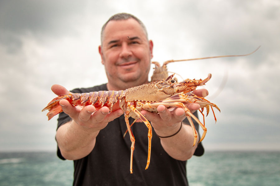 Lluis Fernandez Chefkoch des Restaurant Els Pescadors - Llança - Catalonien