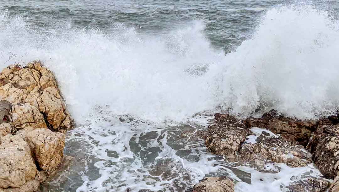Stürmisches Meer